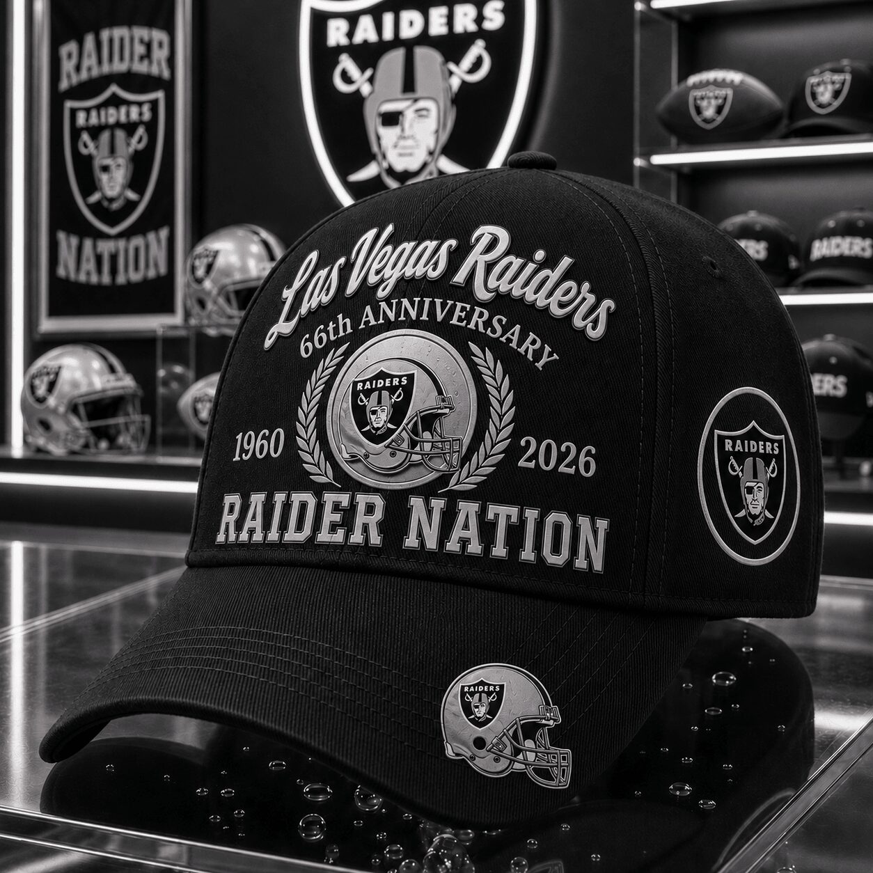 Las Vegas Raiders | Premium NFL Legacy Anniversary Classic Cap
