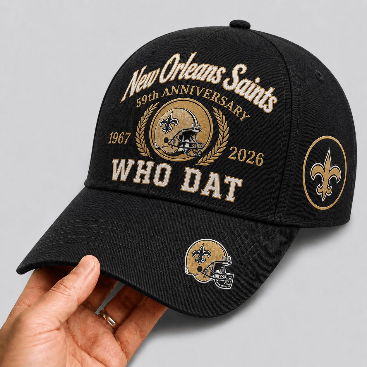 New Orleans Saints | Premium NFL Legacy Anniversary Classic Cap - Image 2