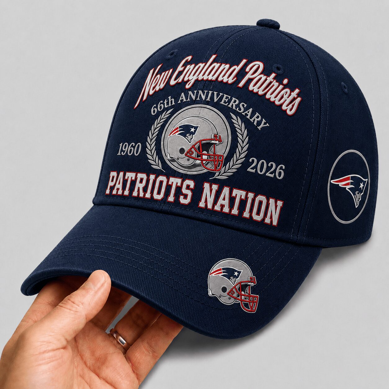New England Patriots | Premium NFL Legacy Anniversary Classic Cap - Image 2