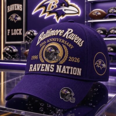 Baltimore Ravens | Premium NFL Legacy Anniversary Classic Cap - One Size